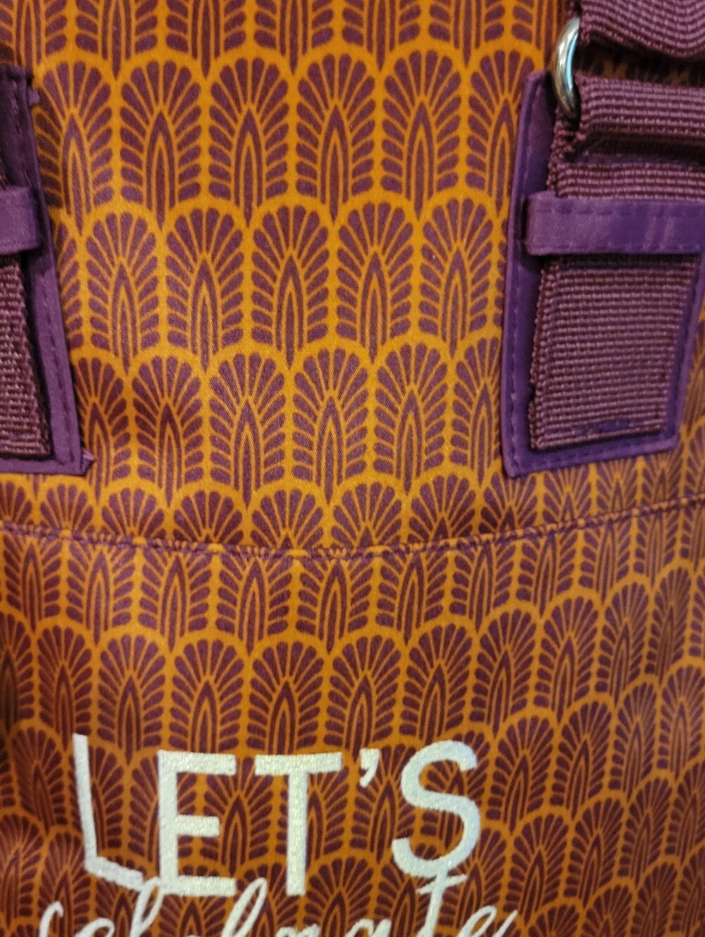 Initials Inc. Let’s Celebrate Tote Bag Cooler NEW - Picture 2 of 8